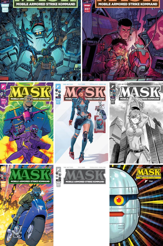 MASK #7 cover collage
