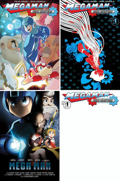 Mega Man Gear Masters #1 (Of 5) cover collage