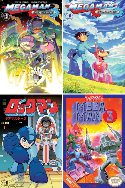Mega Man Gear Masters #3 (Of 5) cover collage
