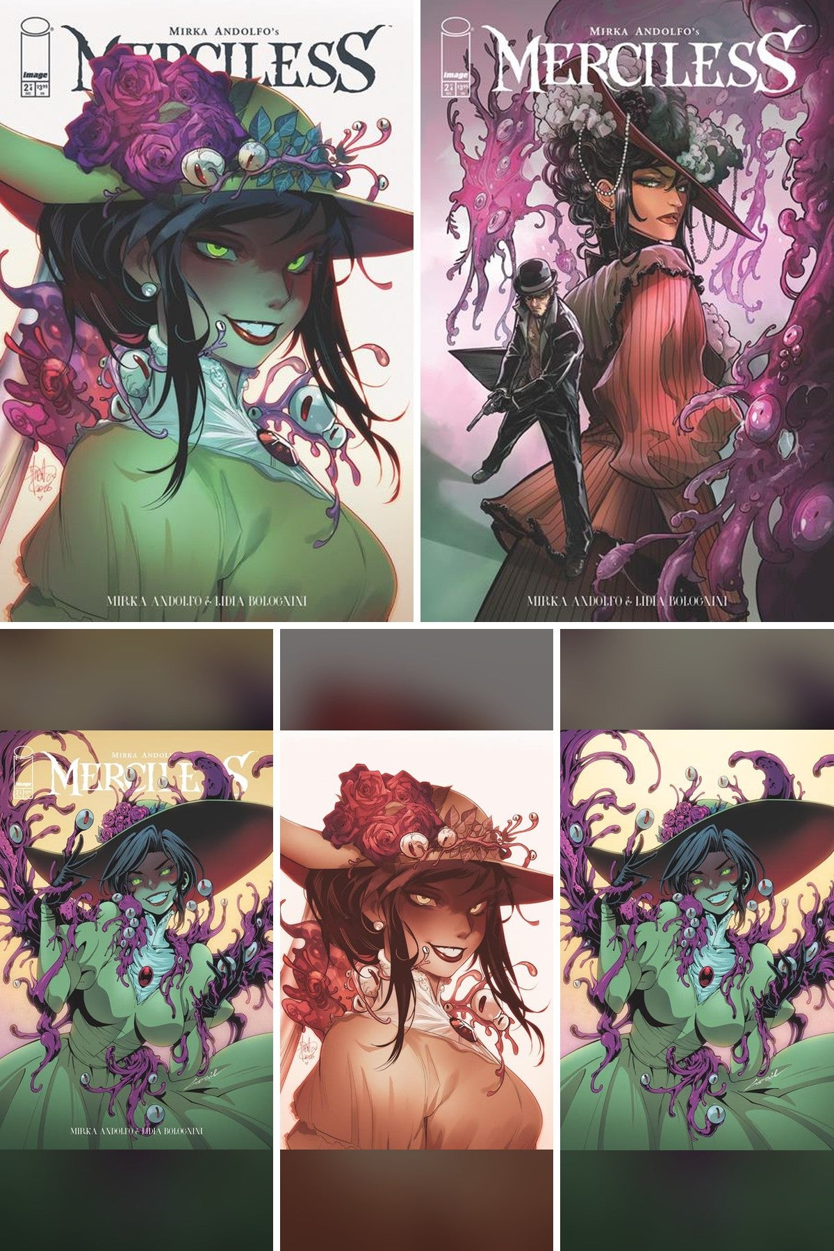 Merciless #2 (Of 4) cover collage