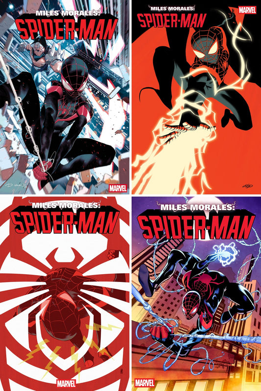 MILES MORALES: SPIDER-MAN #3 cover collage