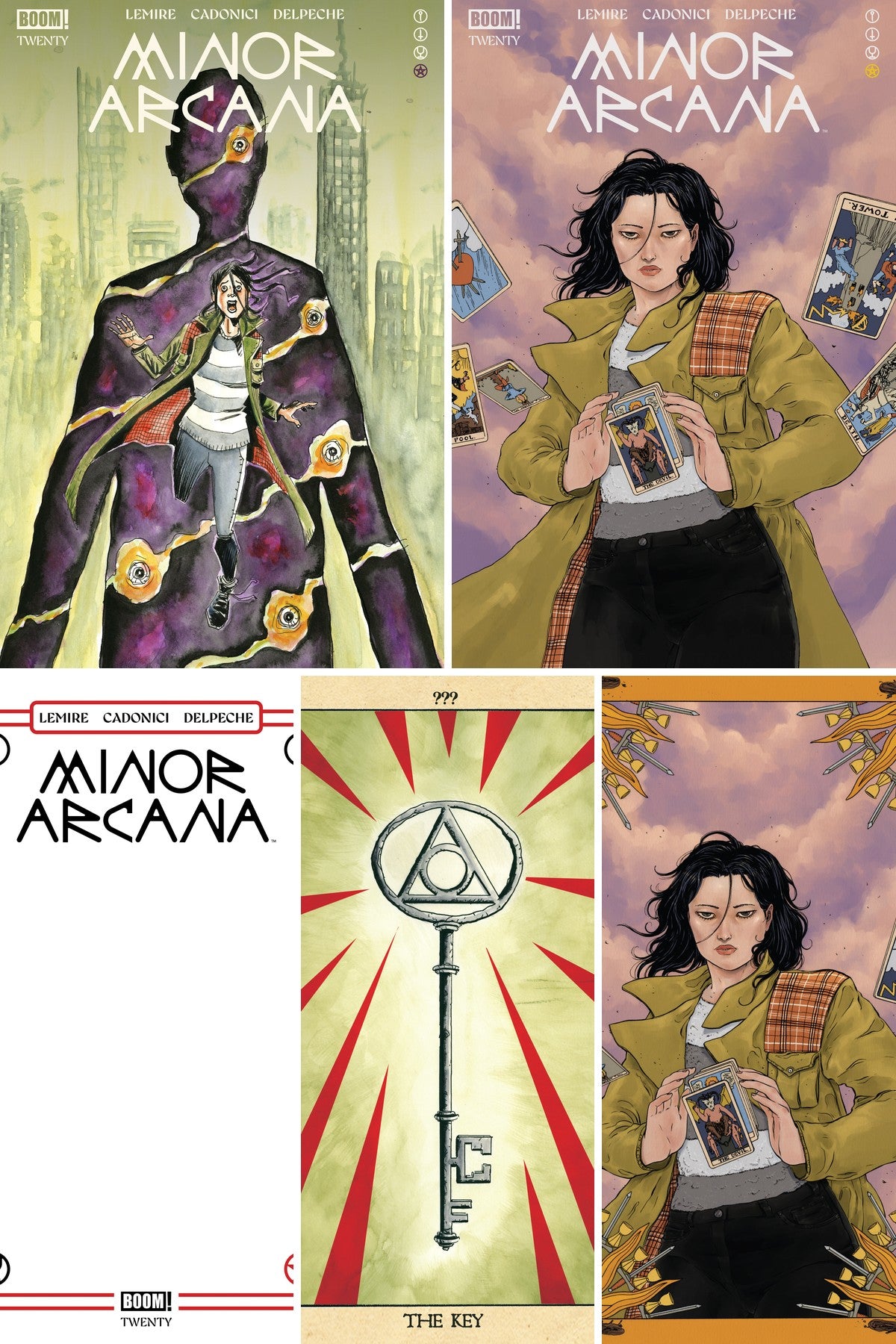 Minor Arcana #20 cover collage