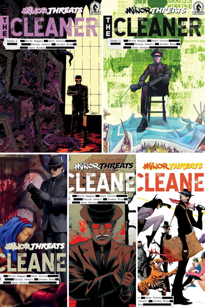 Minor Threats: The Cleaner #1 cover collage
