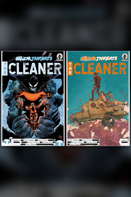 Minor Threats: The Cleaner #2 cover collage