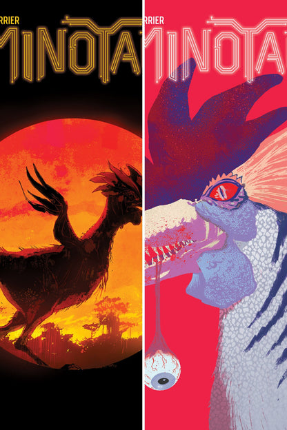 Minotaur #4 cover collage