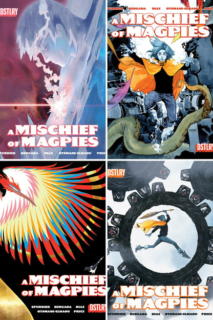 Mischief of Magpies #3 cover collage