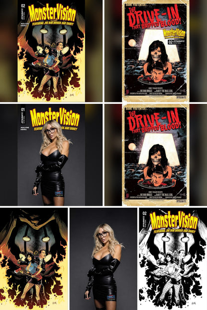 Monstervision Featuring Joe Bob Briggs And Darcy #2 cover collage