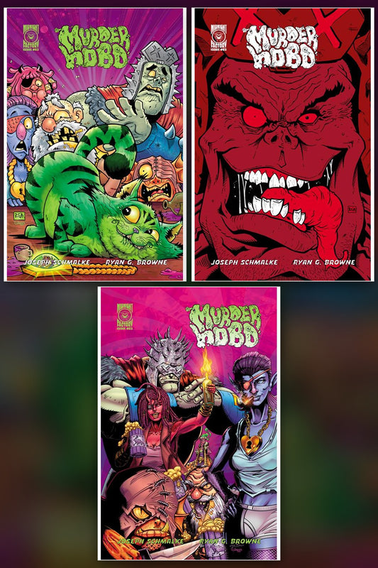 Murder Hobo #3 cover collage
