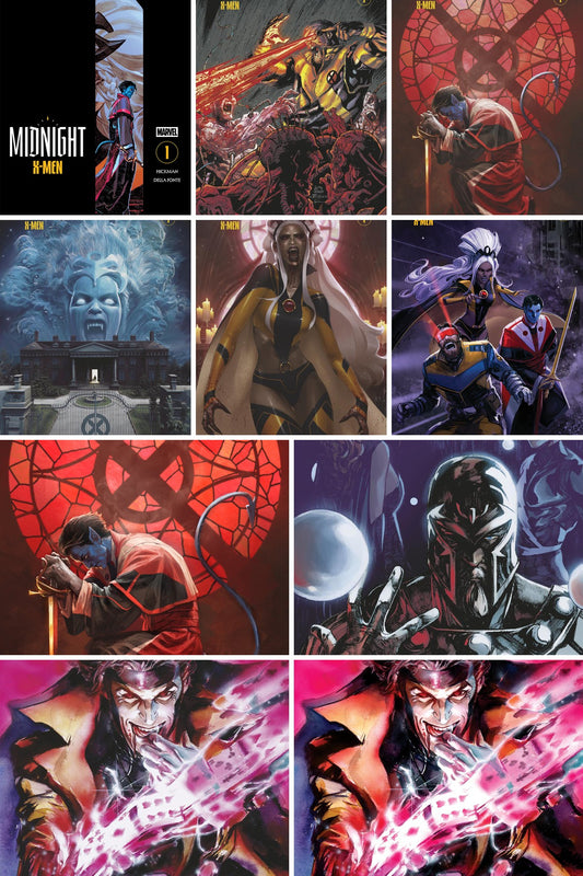 Midnight X-Men #1 all covers