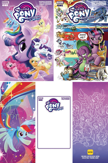 My Little Pony: Friendship is Magic (2026) #1 cover collage