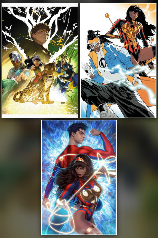 New Titans #41 cover collage