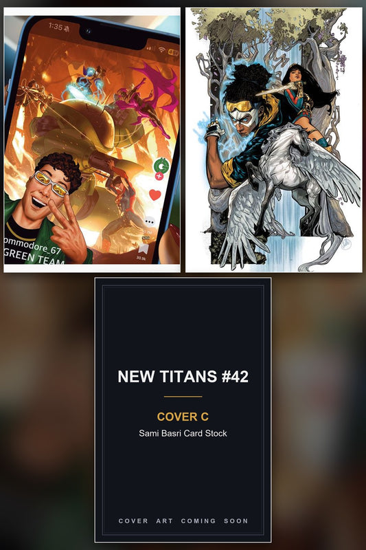 New Titans #42 cover collage - Cover C art coming soon