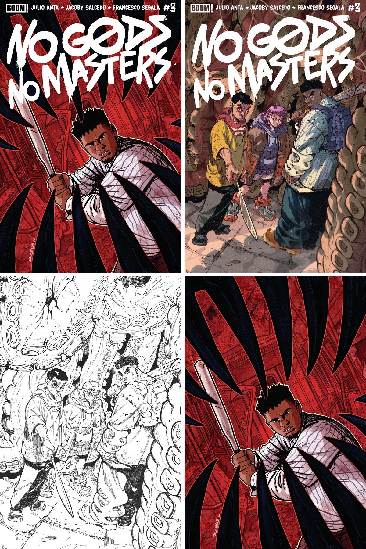 No Gods, No Masters #3 cover collage