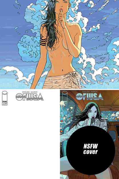 Ofiusa #1 cover collage