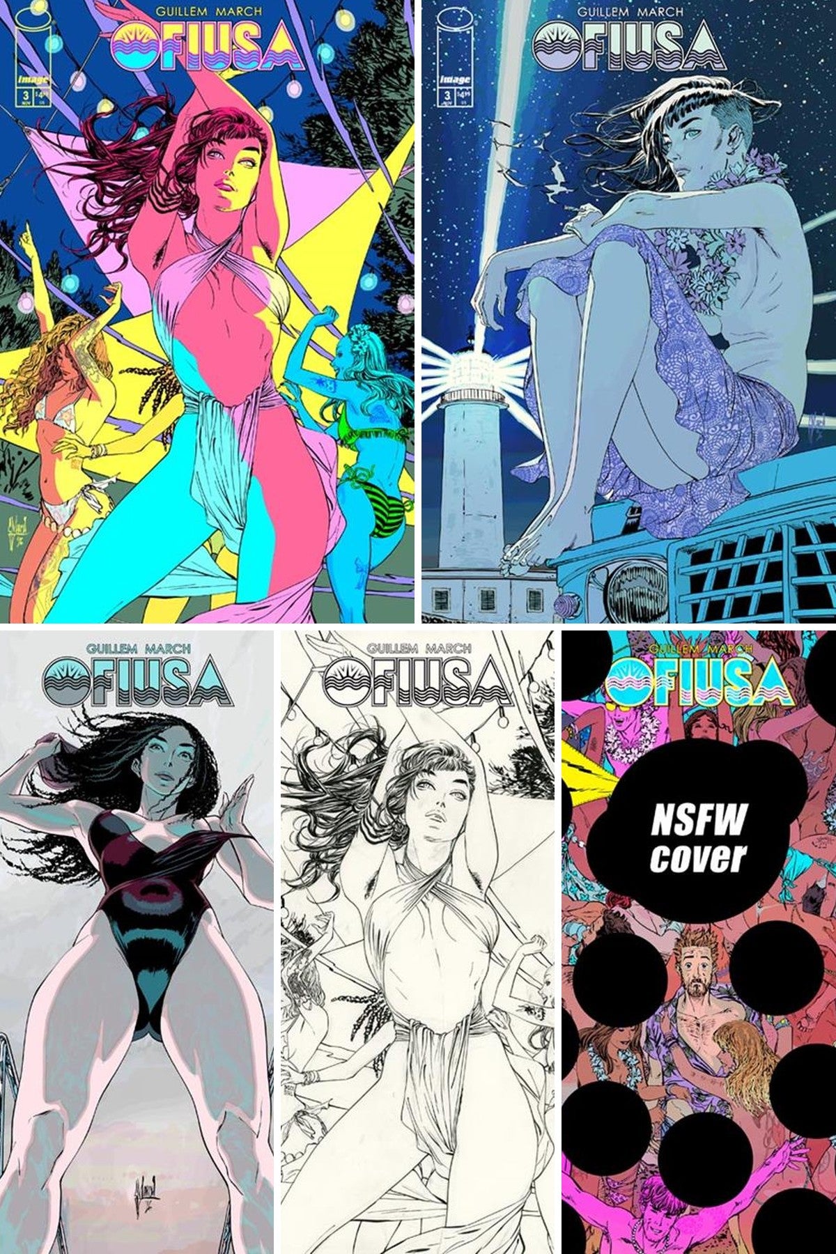 Ofiusa #3 (Of 6) cover collage