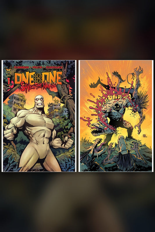 One Zero Zero One Saves the World #1 cover collage