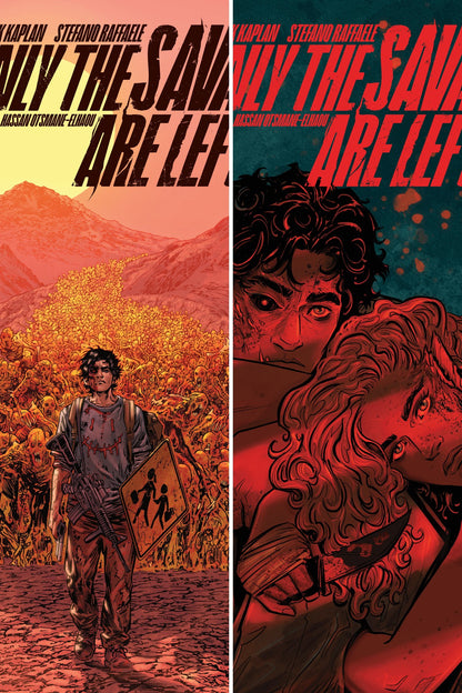 Only the Savage are Left #5 cover collage