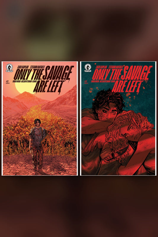 Only the Savage are Left #5 cover collage