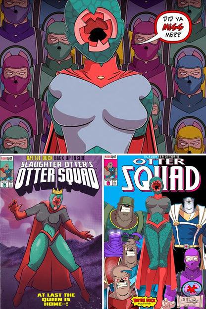 Otter Squad #6 cover collage