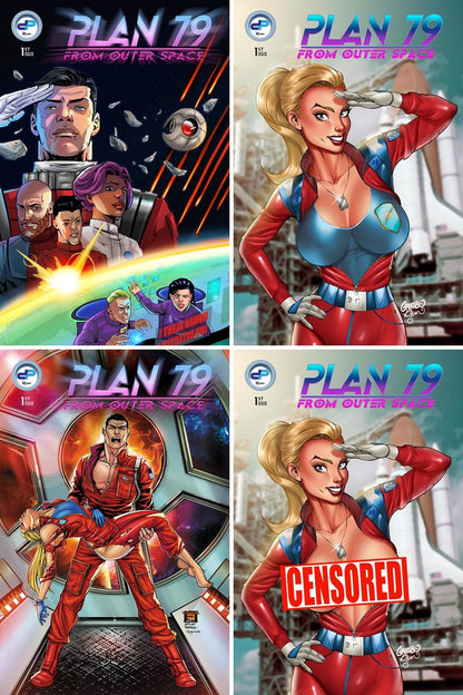 Plan 79 from Outer Space #1 (Of 3) cover collage
