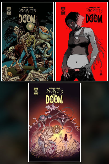 Prophets of Doom #2 (Of 4) cover collage
