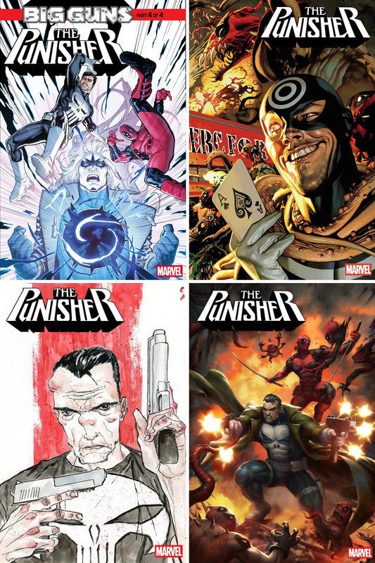 PUNISHER #9 cover collage