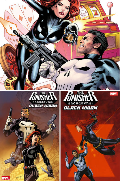 PUNISHER SHOWDOWNS #1 cover collage