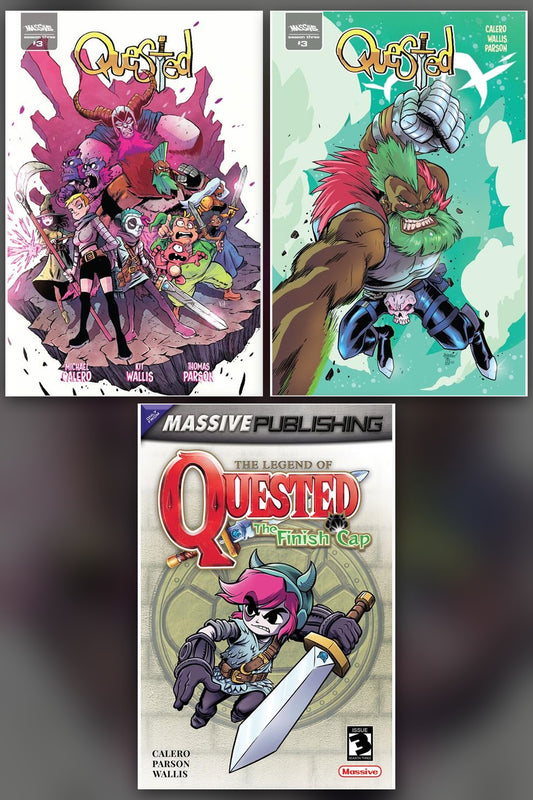 Quested #3 (Of 3) cover collage