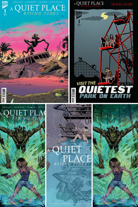 A Quiet Place: Rising Tides #1 cover collage