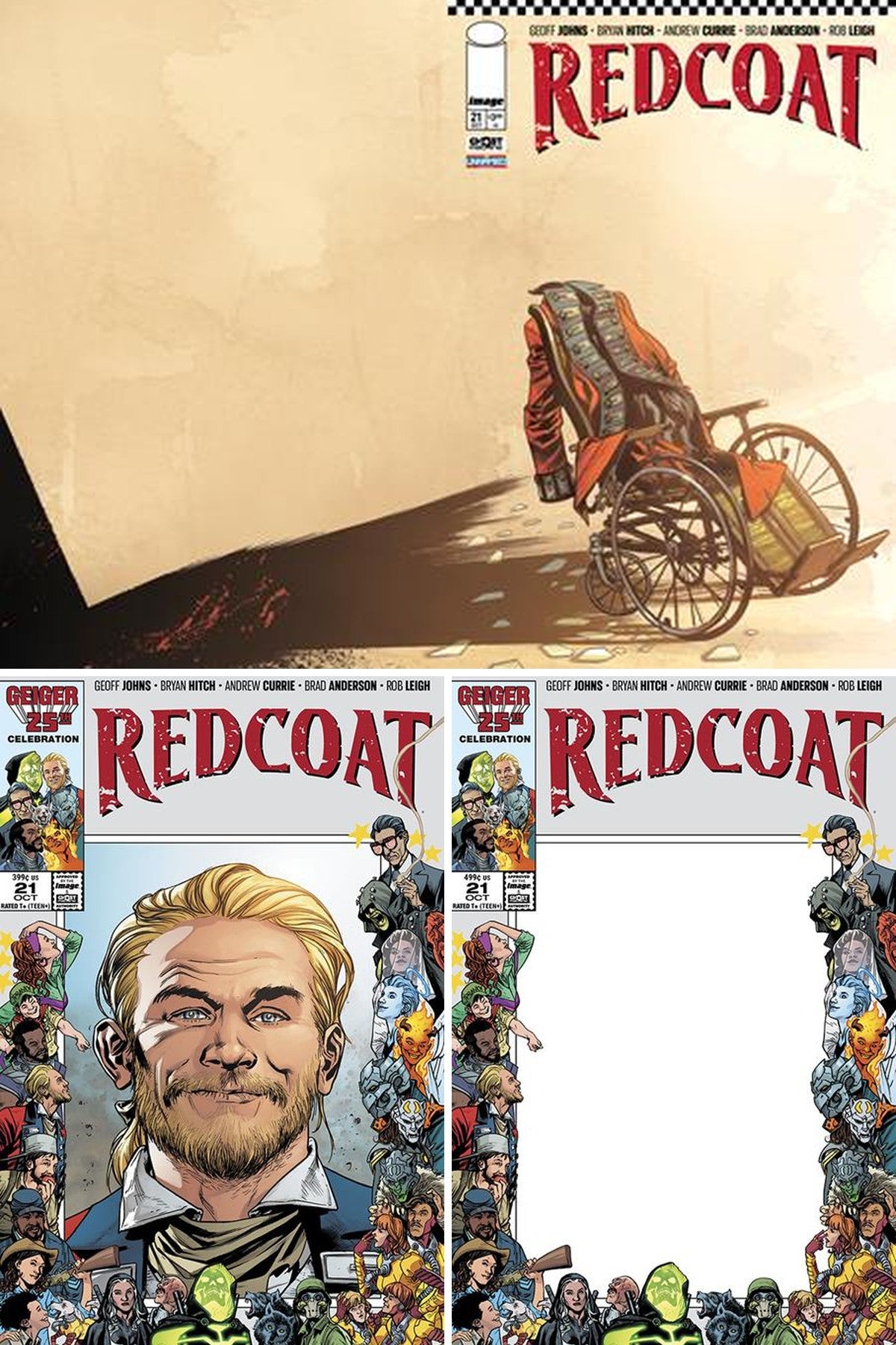 Redcoat #21 cover collage