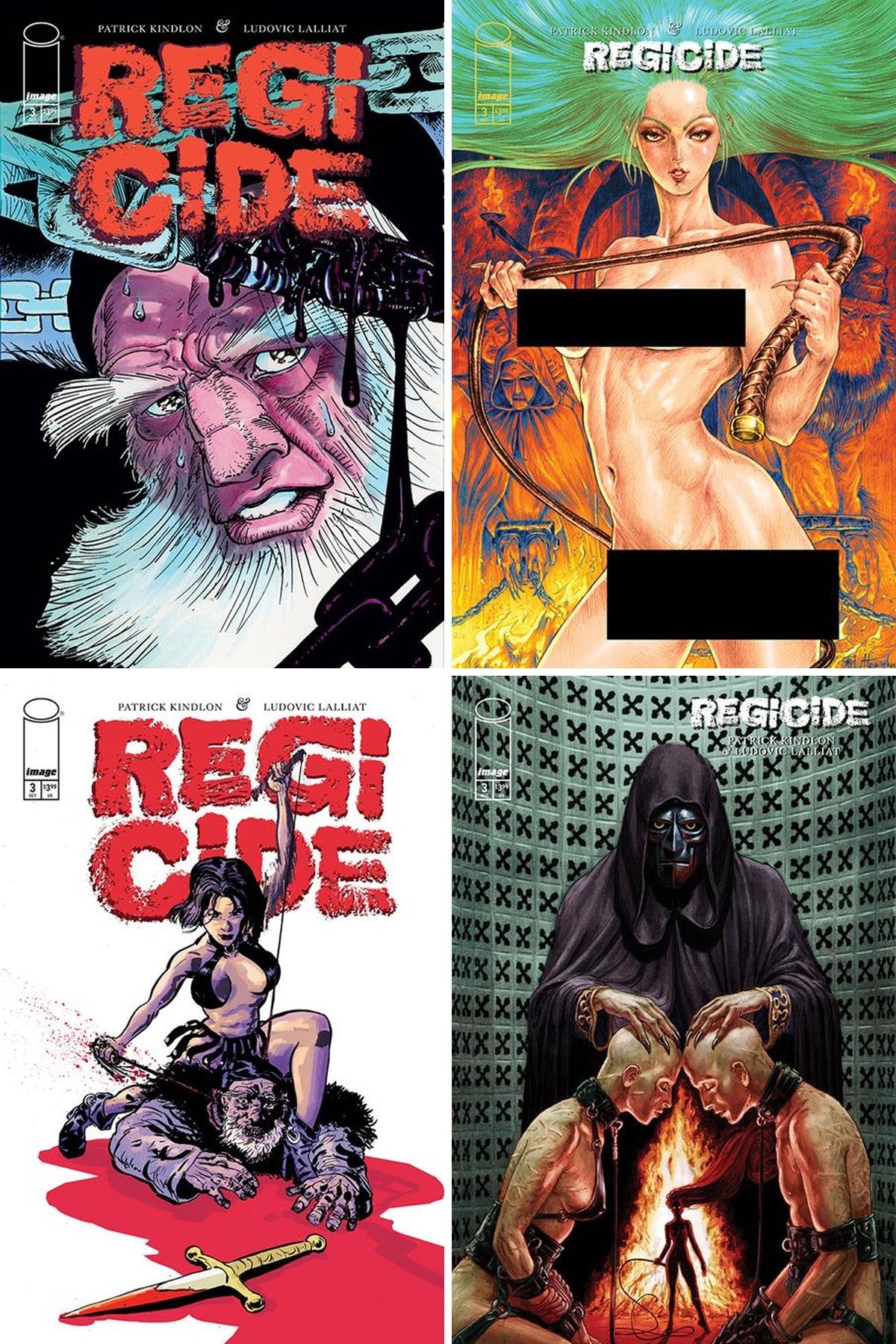 Regicide #3 (Of 4) cover collage