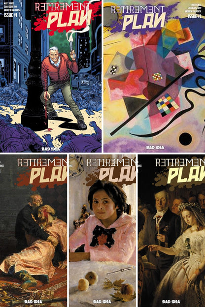 Retirement Plan #1 (One Shot) cover collage