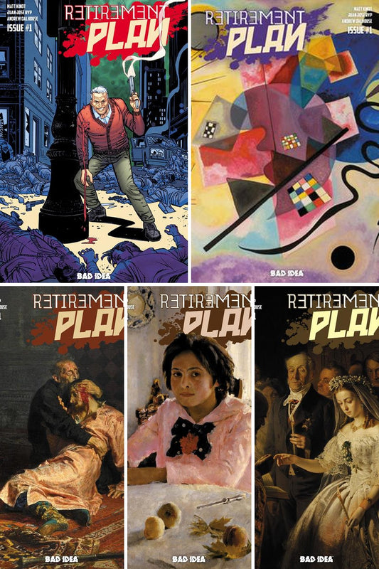 Retirement Plan #1 (One Shot) cover collage