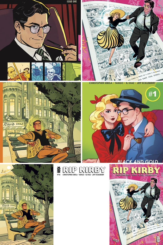 Rip Kirby #1 cover collage