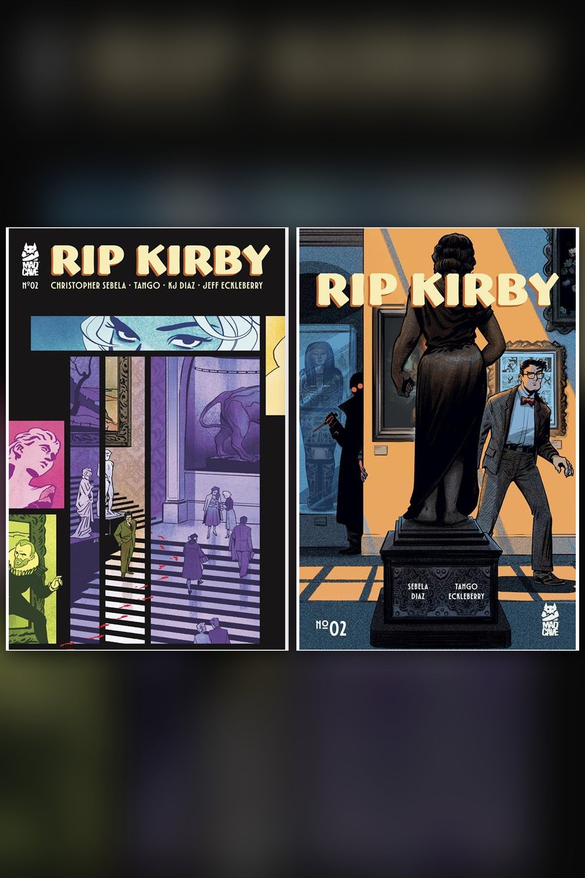 Rip Kirby #2 cover collage