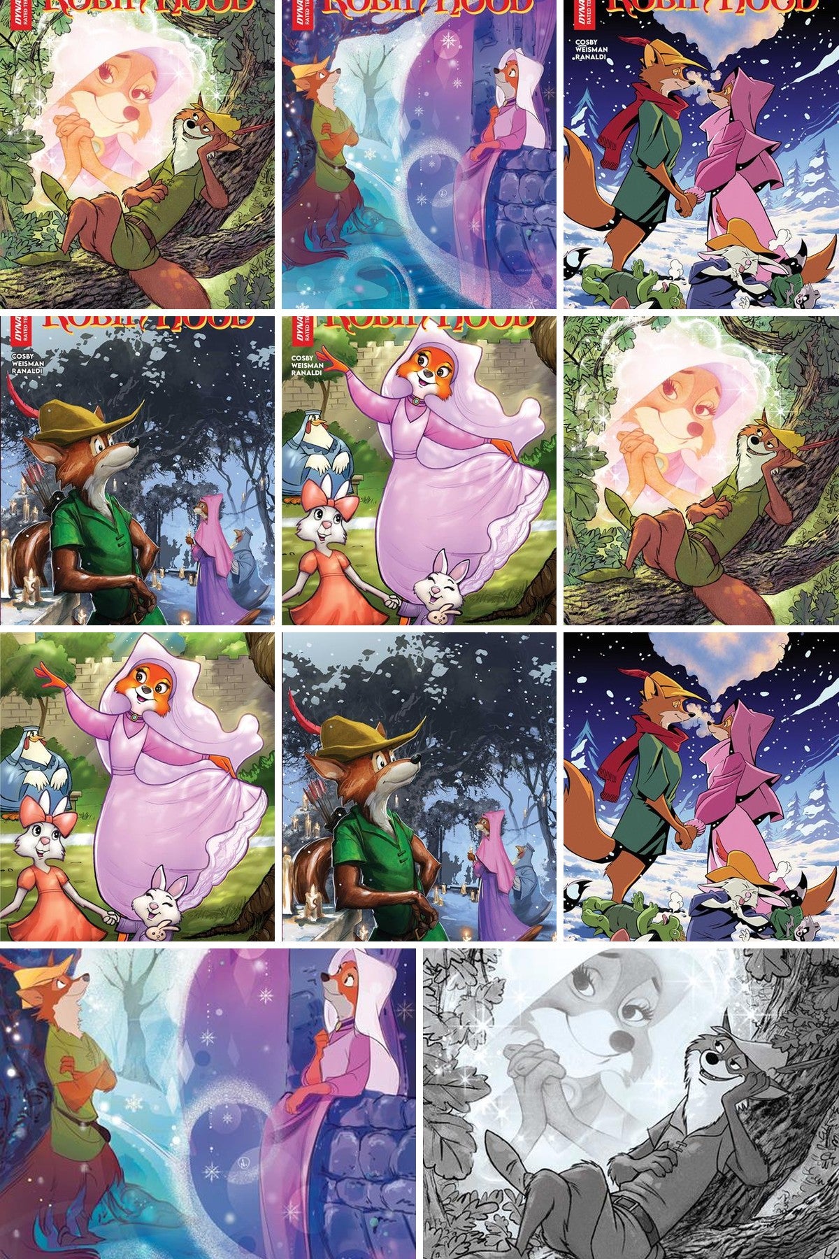 Robin Hood (2026) #2 cover collage