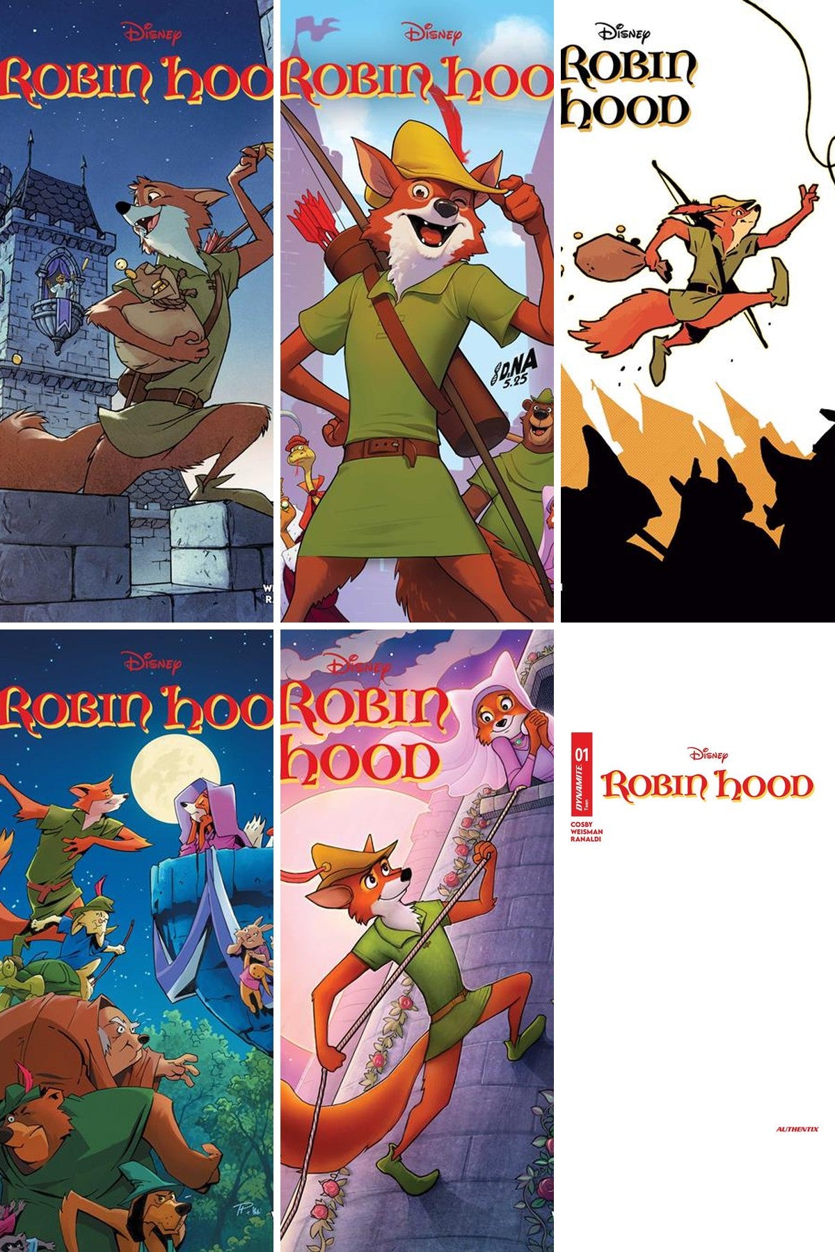 Robin Hood (2026) #1 - All Covers