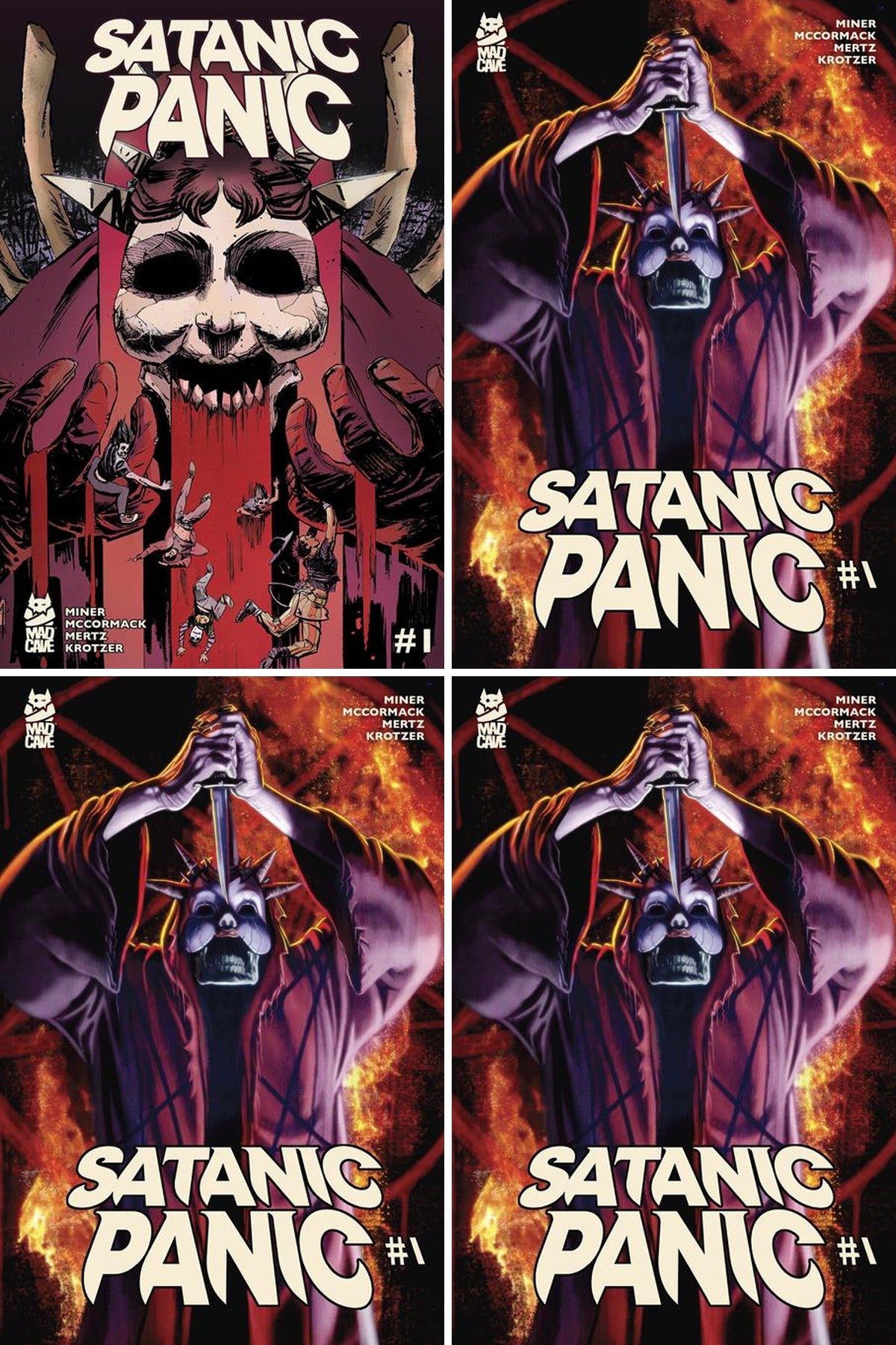 Satanic Panic #1 (Of 4) cover collage