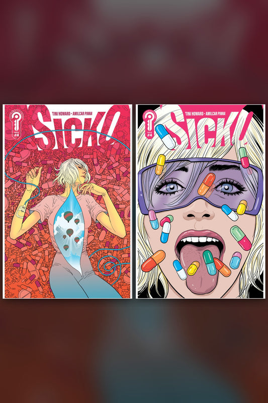 Sicko #4 cover collage