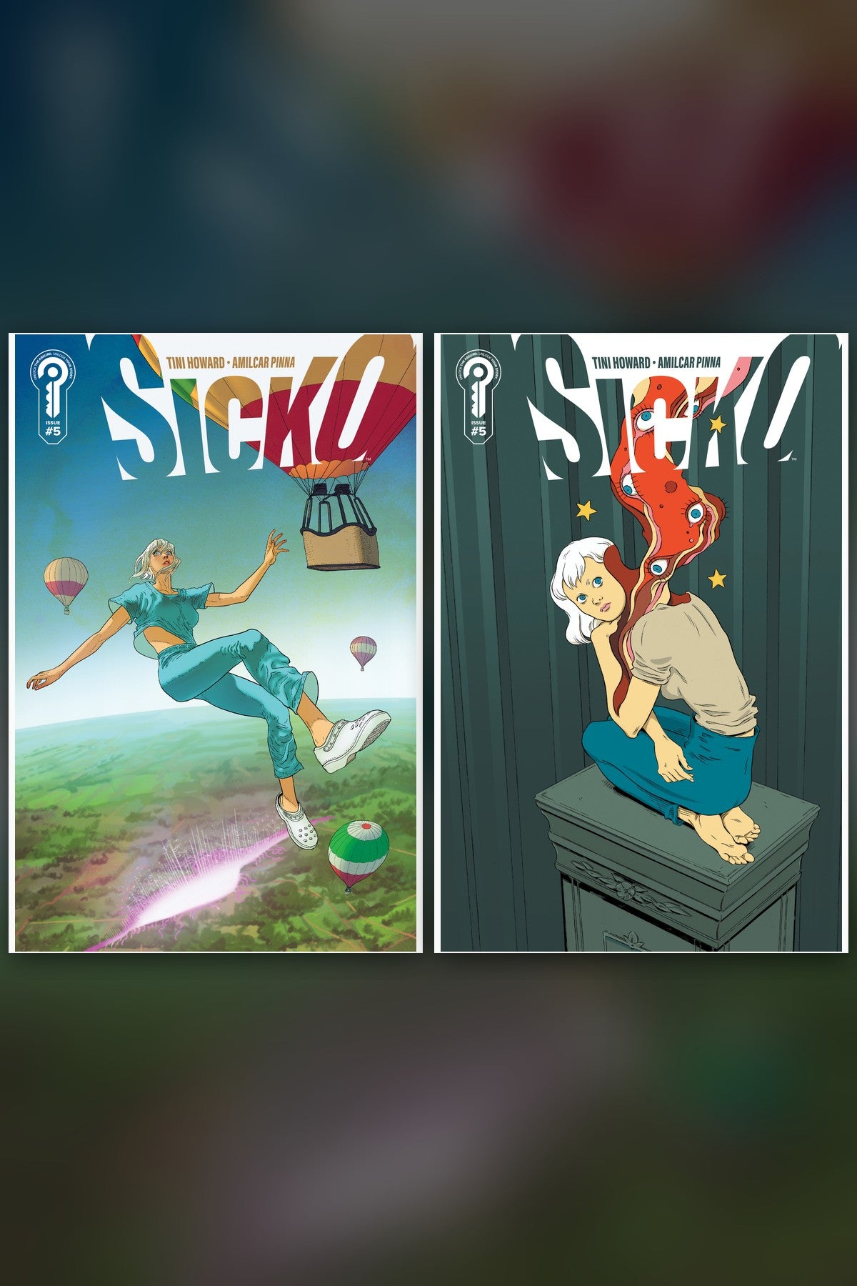 Sicko #5 cover collage