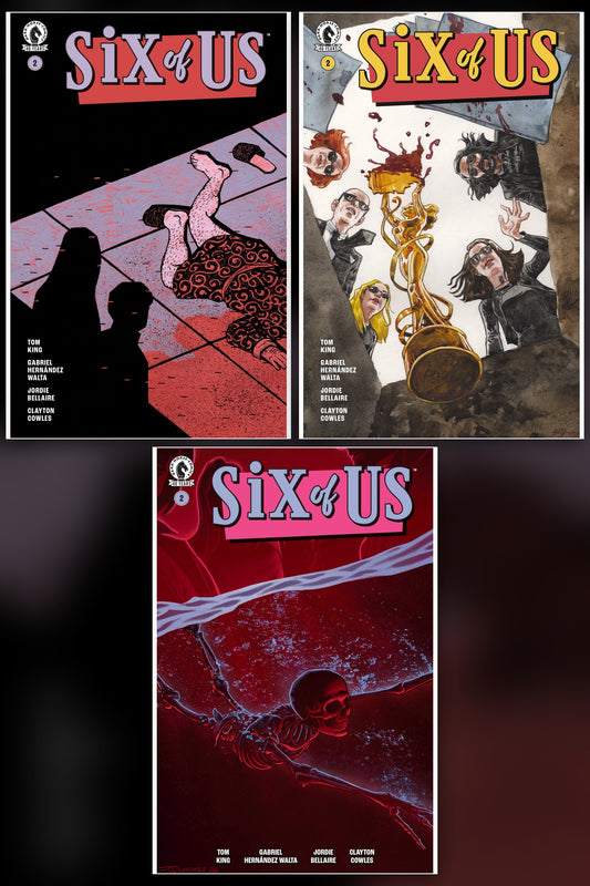 Six of Us #2 cover collage