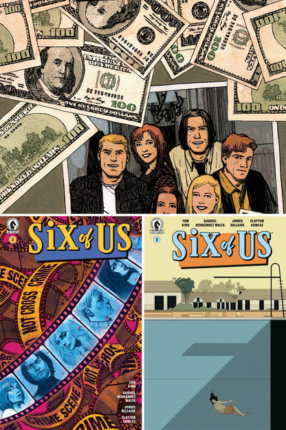 Six of Us #3 cover collage