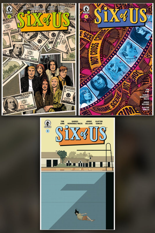 Six of Us #3 cover collage