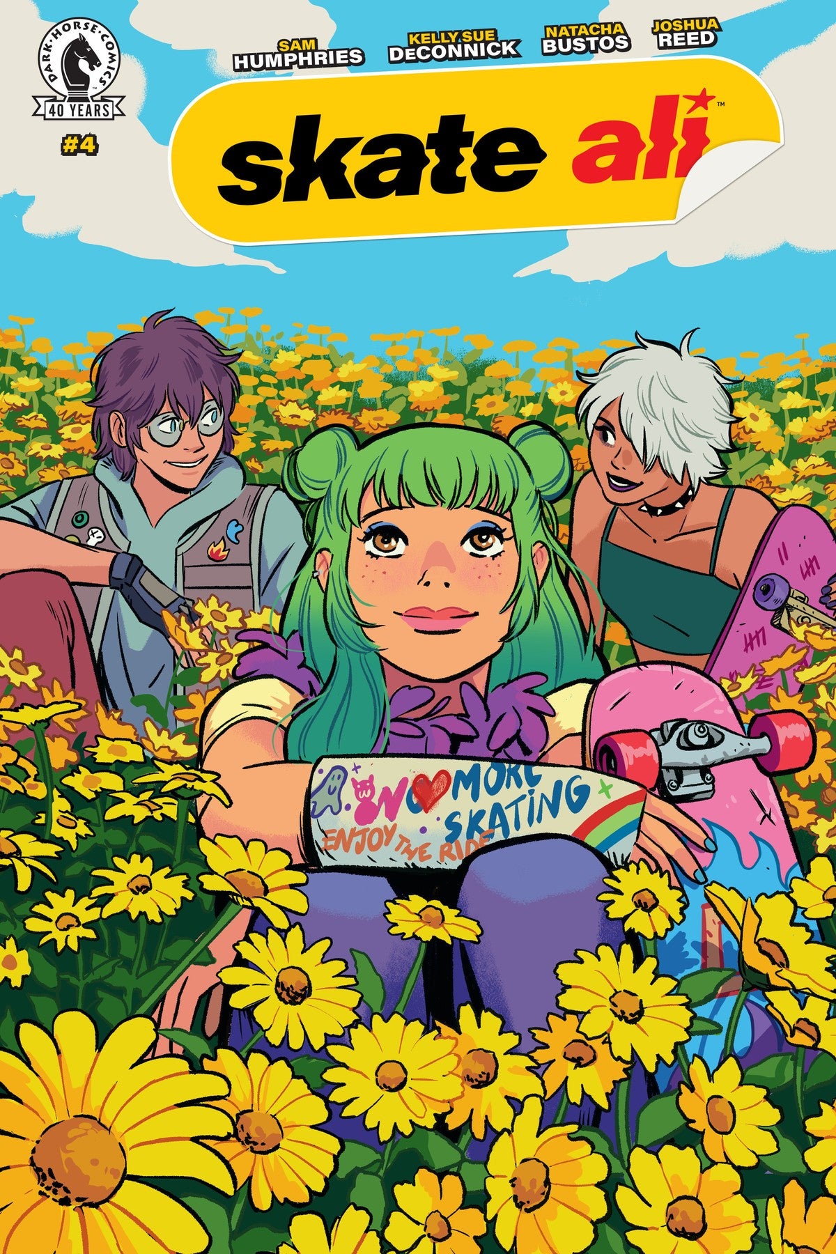Skate Ali #4 Cover A Natacha Bustos