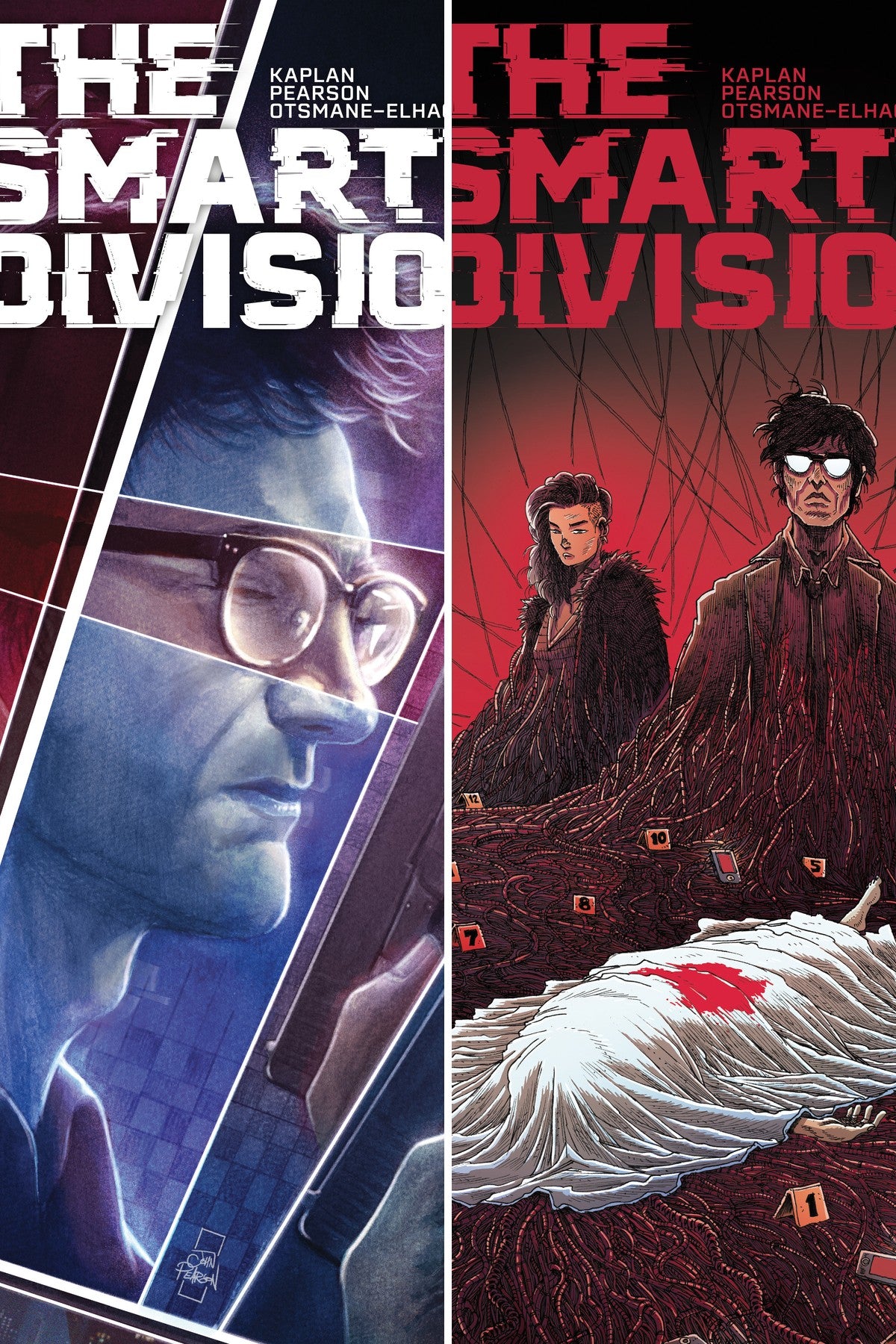 The Smart Division #2 cover collage