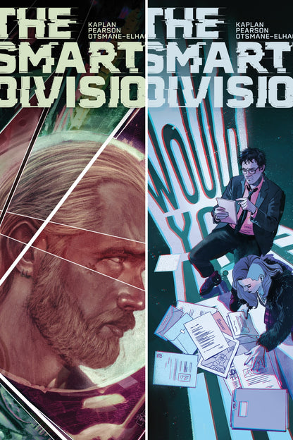 The Smart Division #3 cover collage