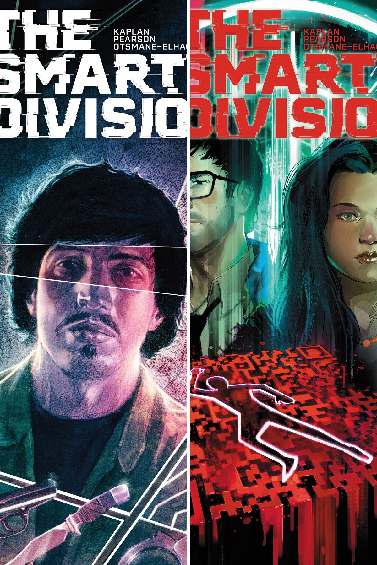 The Smart Division #4 cover collage