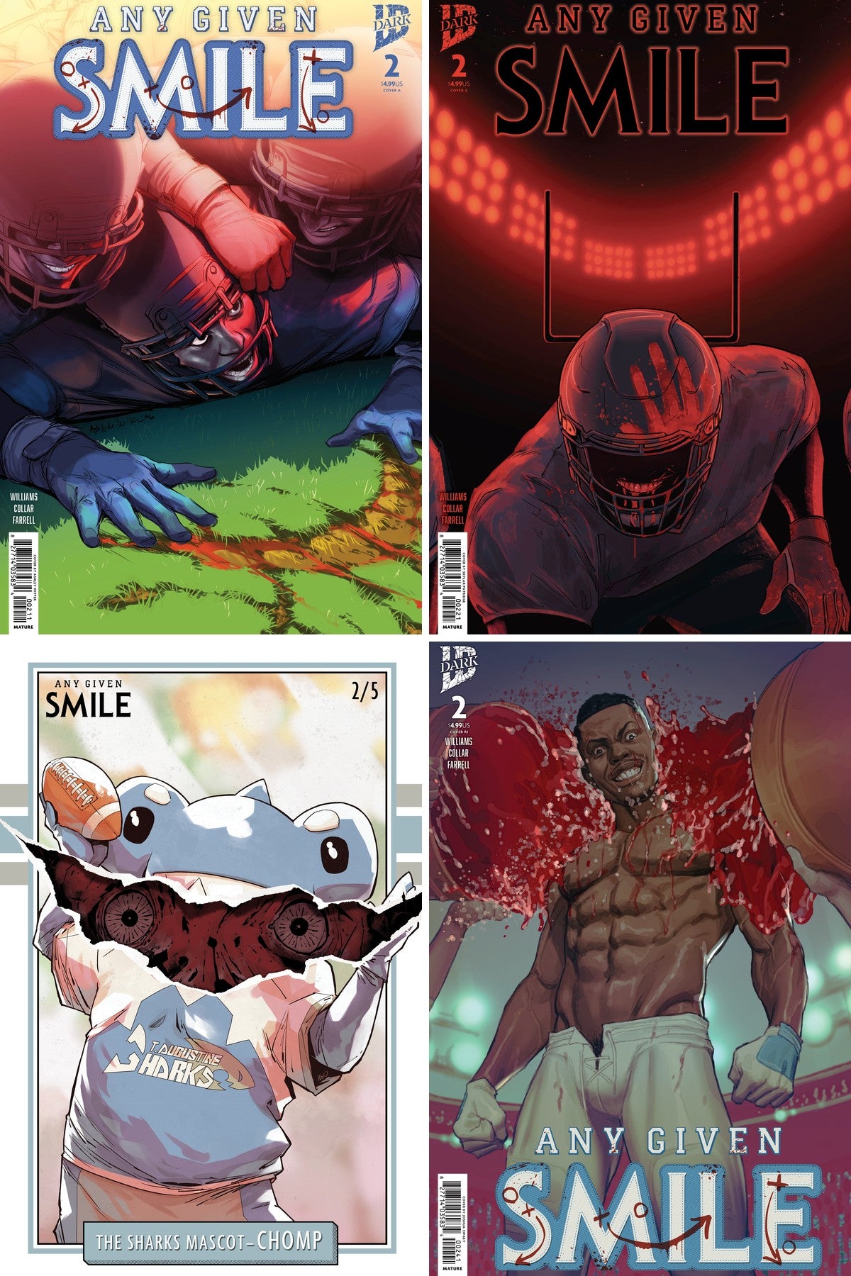 Smile: Any Given Smile #2 cover collage