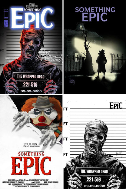 Something Epic #16 cover collage