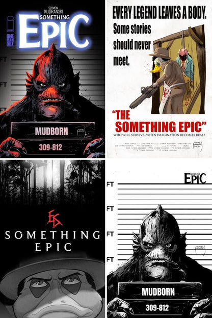 Something Epic #17 cover collage